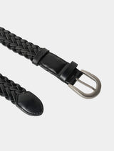 ASCLO Key Ring Weave Leather Belt (2color)