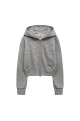 イングランドフードジップアップ (grey)