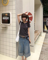 [ORIGINAL] AMI Raglan Short-Sleeve Hoodie T-Shirt