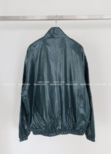 [UNISEX] Track Glossy Windbreaker Jersey Jacket