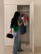 [BELLIDE MADE] Ocean Wide Denim Pants