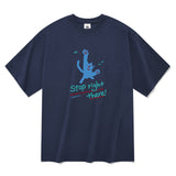 ストップブルーTシャツ