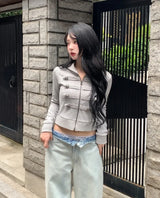 デルフ アイスウォッシュ ワイド デニム パンツ
