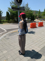 WAFFLE HOOD ZIP-UP (2C)