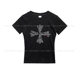 ハーリーダブルプリンティングスリム半袖Tシャツ