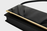 GATHERED BAG BLACK
