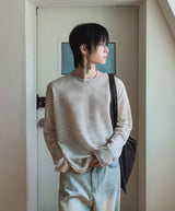 コヤシースルー長袖ニット
