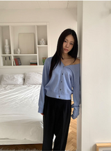 All day semi wide slacks(3color)