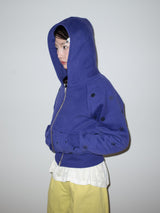 SNOWLIT HOODIE ZIP-UP (ULTRAMARINE)