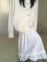 COTTON Frill Skirt