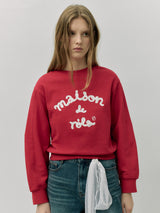 MAISON DE ROLA SWEATSHIRTS RED