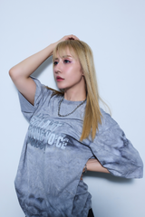タイダイTシャツ-スモーク・ブラック【玉置成実コラボ】