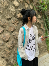 Flue Loose-Fit Summer Check Shirt