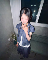 (2color) Natsu Frill Wrinkle Jacket