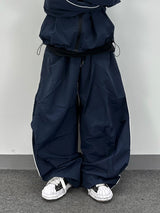 piping balloon track pants