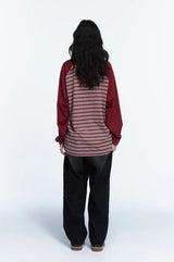 26FW★ Stripe Raglan Long Sleeve