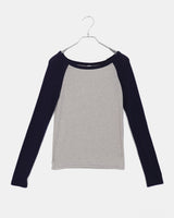 Vinny Basic Color ラグランロングスリーブTシャツ