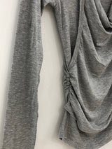 ホルターネック シャーリング レイヤードTシャツ