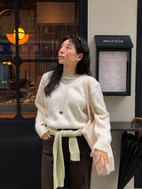 [MADE] FIFTY WOOL V-NECK KNIT