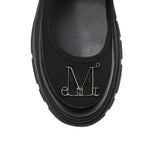 TILIA METAL LOGO POINT MARY JANE SHOES