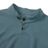 Surface fleece pullover / Dusty aqua