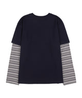 KIFFFF Layered T-Shirt (Blue) K25QB682