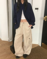 Cesar ワイドコットンツーウェイカーゴパンツ