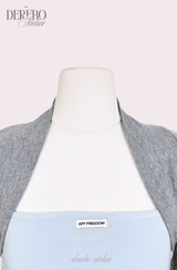 ロジーグレーレイヤードTシャツ