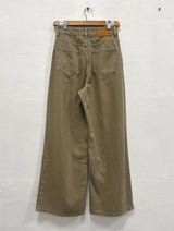PLAIN WASHED PINTUCK PANTS (2C)