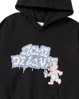 25FW AC BEAR SPRAY HOODIE BLACK