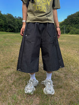 フォールドジーンズ8部丈バミューダパンツ2C