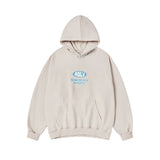 25FW BLUE OVAL LOGO HOODIE ESSENTIAL BEIGE