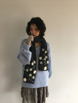 [MD Pick]ヒメウールタッチVネックニット