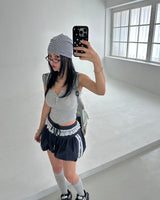 Summer Stripe Cotton Beanie