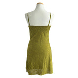 Lumi square Lace String Mini  Dress