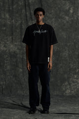 Spreadyou;th マーキュリアルピグメントTシャツ (Black)