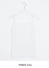 Arone Lace Ribbed Layered Layered Strap Sleeveless
