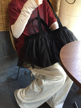 レンダー起毛スウェットワイドパンツ(3c)