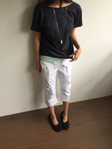 Street flap half pants (2color)