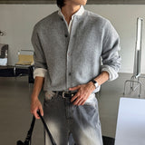 LMN Merino Wool incision Round Cardigan (9 colors)