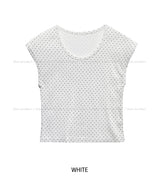 Kino dot cap short sleeves
