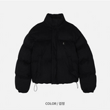 シグネチャー スエード セミクロップ パディング(2color)