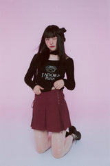 J'adore Plein スカーフTシャツ (ブラック)