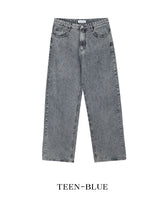 Logan Basic Wide Denim Pants