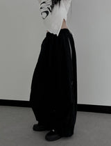side zipper color pants (summer) (2color)