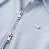 Elina Slim Two-Way Hood Zip-Up