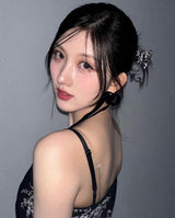 シルバー幾何学ヘアピン