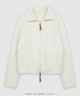 Poggle knit zip-up - zipup