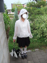 [summer item] ドットフリルシアージャンパー