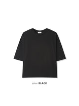 Overcropped Basic Short Sleeve T-Shirt 3C